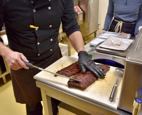 Ribs cuit au barbecue Low & Slow restaurant Blue Factory Chateau Thébaud, Maisdon-sur-sèvres, Le Bignon, Aigrefeuille-sur-maine, Montbert